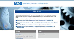 Desktop Screenshot of iaob.org